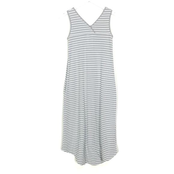 Cuddl Duds Flexwear Striped Dress - Picture 6 of 8
